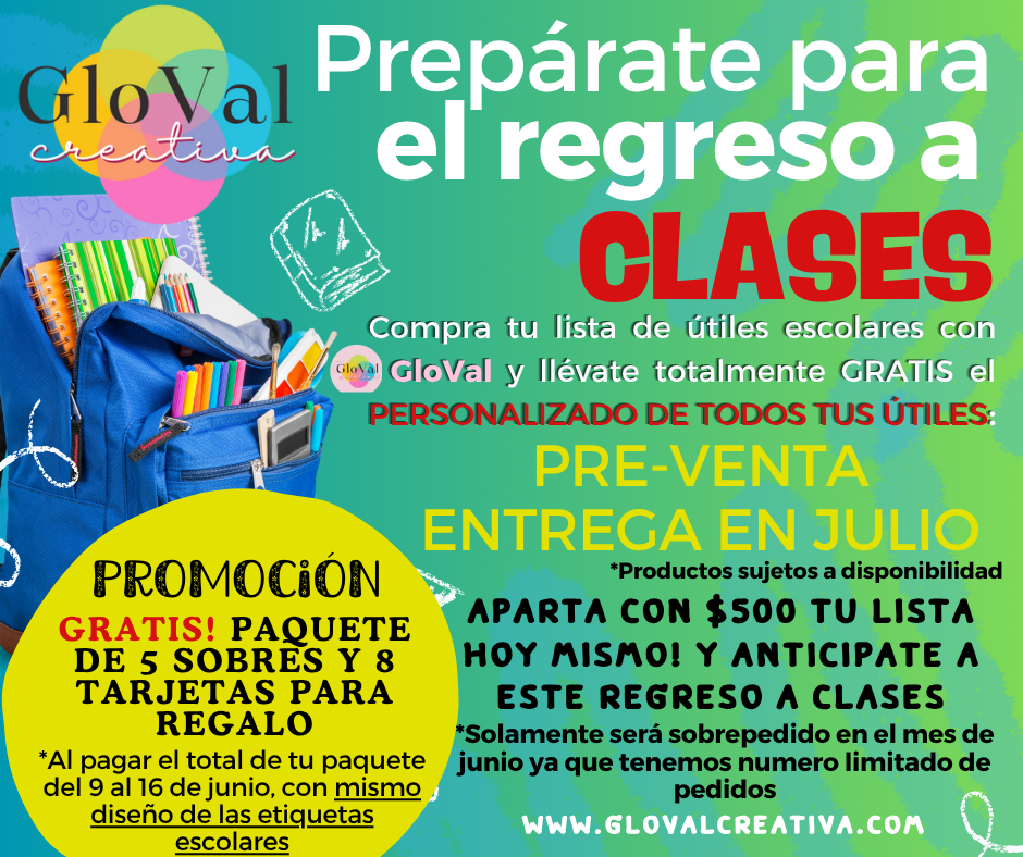 Lista de Útiles Escolares - Keystone [PREVENTA]