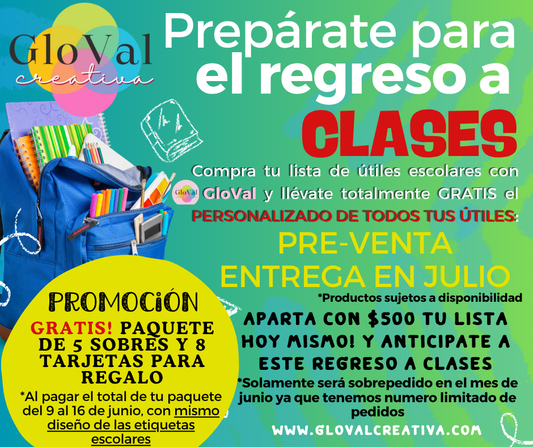 Lista de Útiles Escolares - Keystone [PREVENTA]