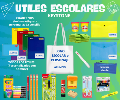 Lista de Útiles Escolares - Keystone [PREVENTA]
