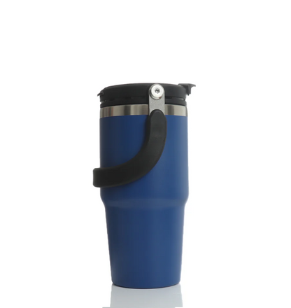 Termo Marca EIBI de 20 onzas con Popote y Asa