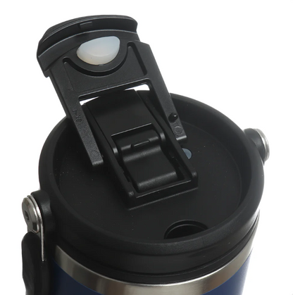 Termo Marca EIBI de 20 onzas con Popote y Asa