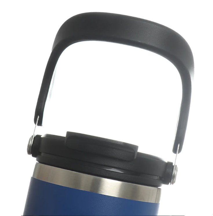 Termo Marca EIBI de 20 onzas con Popote y Asa