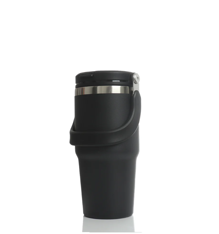 Termo Marca EIBI de 20 onzas con Popote y Asa